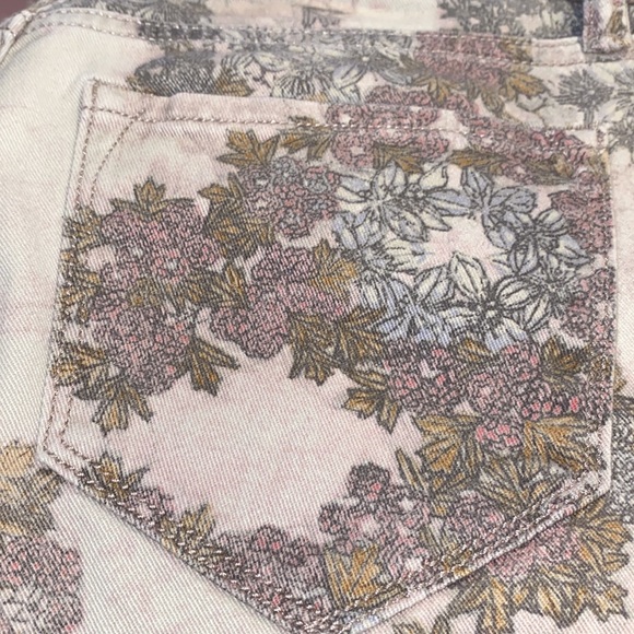 All Saints Brodie floral print jeans - Picture 6 of 9